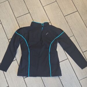 NWT ISwingDish Black & Blue Performance Jacket‎ — Size M act47